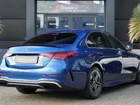 Occasion Mercedes C220 AMG line 200 PK (147 kW) 2022 Blauw Sedan