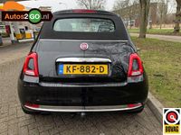 Occasion Fiat 500 Lounge 80 PK (58 kW) 2016 Zwart Cabriolet