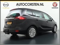 tweedehands Opel Zafira 1.6T Aut. 7p. Navi Camera Trekh. Carplay AGR Sport St. Multi-Media Mirror-Link DAB+ Dual-Zone-Ecc Pdc Tel. Ecc Cruise Isofix 17''LM Innovation Intellilink R 4.0 USB Chroom Priv.Glas Led 1300kg trekgewicht 240Nm / 1650Tpm ! Dealer Onderhouden E