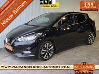 Occasion Nissan Micra Tekna 90 PK (66 kW) 2017 Zwart Hatchback