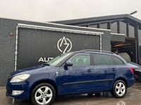 Occasion Skoda Fabia GreenLine 75 PK (55 kW) 2012 Blauw Stationwagen