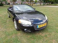 Occasion Chrysler Sebring Cabriolet 142 PK (104 kW) 2004 Zwart, metallic lak Cabriolet