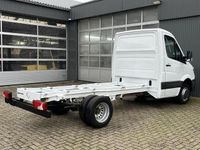 tweedehands Mercedes Sprinter 516 2.2 CDI 366 Chassis cabine Airco Cruise control 2-persoons Telefoonverbinding Navigatiesysteem Open laadbak Pick-up p-up Bakwagen 1e eigenaar Euro 6