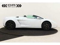 tweedehands Lamborghini Gallardo 5.0 V10 SPYDER AWD E-GEAR - NAVI - LEDER - LIFT -