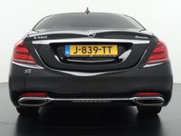 tweedehands Mercedes S560 4Matic AMG Lang Premium | Panorama - Schuifdak | Burmester Surround System | Massage stoelen voor en achter | Stoelventilatie |