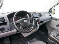 tweedehands VW Transporter 2.5 TDI L2/H1 Highline T-Edition 174pk DC; 2x SCHUIFDEUR+LEDER !!