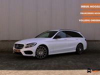 Occasion Mercedes C300 AMG line 245 PK (180 kW) 2015 Wit Stationwagen