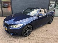 Occasion BMW 228 M Sport 245 PK (180 kW) 2016 Blauw, metallic lak Cabriolet