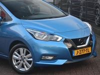 Occasion Nissan Micra N-Connecta 101 PK (74 kW) 2020 Blauw (metallic) Hatchback