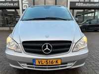 tweedehands Mercedes Viano VITO116 CDI 343 lux bus automaat dub- cabine 6-persoons airconditioning cruise cont. lm-velgen elk-pakket pdc