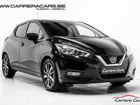 Occasion Nissan Micra Tekna 88 PK (64 kW) 2018 Zwart Hatchback