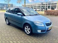 Occasion Skoda Fabia Sport 86 PK (63 kW) 2008 Blauw, metallic lak Hatchback