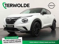 Nieuw Nissan Juke 143 PK (105 kW) 2025 Two tone pearl white premium metallic/dak car SUV
