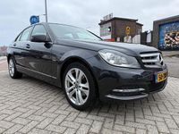 Occasion Mercedes C180 Avantgarde 156 PK (114 kW) 2013 Zwart Sedan