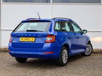 Occasion Skoda Fabia Ambition 95 PK (69 kW) 2021 Blauw Stationwagen