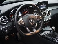 tweedehands Mercedes C180 Ambition AMG l Leder Twin l Audi MB 20 l Parkeersensoren l Airco l Tempomaat l Stoelverwarming l Regensensor l l 6 versnellingen l AMG velgen l