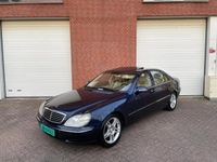 tweedehands Mercedes S500 S-KLASSELIMO/HELIOS NAPPA LEER/18"AMG/DAK/NAVI/NW.APK/NAP!