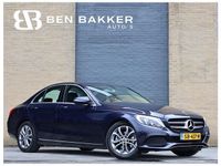 Occasion Mercedes C180 Premium Plus 156 PK (114 kW) 2018 Blauw Sedan