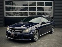 Occasion Mercedes C63 AMG AMG 457 PK (336 kW) 2013 Blauw, metallic lak Stationwagen
