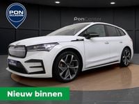 Occasion Skoda Enyaq iV RS 220 kW (300 PK) 2024 Wit SUV