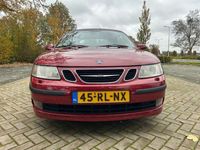 tweedehands Saab 9-3 Cabriolet 1.8t Vector 2005 Rood Airco Cruise