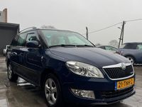 Occasion Skoda Fabia GreenLine 75 PK (55 kW) 2012 Blauw Stationwagen