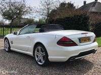 tweedehands Mercedes SL350 AMG-SPORTPAKKET/DIAMANTWIT/AIRSCARF