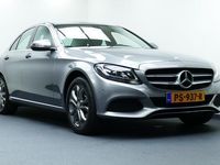 tweedehands Mercedes C180 Prestige. Half Leer Stoelverw Navi Clima Cruis