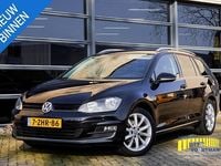Occasion VW Golf VII Highline 123 PK (90 kW) 2015 Zwart Stationwagen