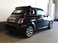 tweedehands Fiat 500C 5000.9 TwinAir Turbo Cabrio AIRCO/HALF-LEER/PDC/16"LMV!