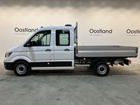 tweedehands VW Crafter 35 2.0 TDI L3 140 PK DC Dubbel Cabine RWD Open Laadbak / Euro 6 / Trekhaak 3000 KG / Airco / Cruise Control / 76.600 KM !!