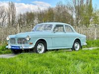 tweedehands Volvo Amazon LPG, originele kleur, verbreedde stalen velgen.