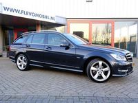 tweedehands Mercedes 180 C-KLASSE Estate156pk Ambition Avantgarde AMG Aut. Xenon|Clima|LMV