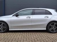 Occasion Mercedes A250 AMG line 2018 Zilver Hatchback