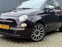 Occasion Fiat 500C Lounge 86 PK (63 kW) 2014 Paars (metallic) Cabriolet
