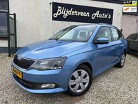 Occasion Skoda Fabia First Edition 90 PK (66 kW) 2015 Blauw Stationwagen