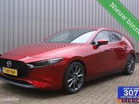 Occasion Mazda 3 Luxury 122 PK (89 kW) 2019 Rood Hatchback