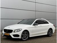 Occasion Mercedes C220 AMG line 170 PK (125 kW) 2014 Wit Sedan