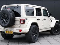 tweedehands Jeep Wrangler Unlimited BRUTE Richmond Pure 4xe 380 PK | Performance 22" | LEDER | CABRIO-DAK | CAMERA | NAVI | CRUISE | TREKHAAK |