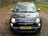 Occasion Fiat 500 69 PK (50 kW) 2010 Zwart Cabriolet