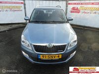 Occasion Skoda Fabia GreenLine 75 PK (55 kW) 2011 Blauw Stationwagen