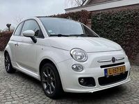 Occasion Fiat 500 Lounge 69 PK (50 kW) 2014 Wit Hatchback