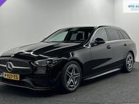 Occasion Mercedes C180 AMG line 191 PK (140 kW) 2022 Zwart Stationwagen