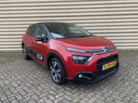 tweedehands Citroën C3 1.2 PureTech Shine Automaat [ fm navi,camera,ecc,cruise,17``lmv,pdc,h-leer ]