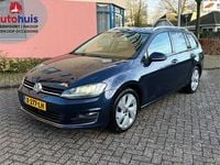 Occasion VW Golf VII Highline 122 PK (89 kW) 2014 Blauw (metallic) Stationwagen