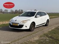 Occasion Renault Mégane GrandTour Dynamique 110 PK (80 kW) 2009 Wit Stationwagen