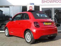 tweedehands Fiat 500e Cabrio RED 42 kWh | Clima | Navi | Draadloos laden smartphone | Apple Carplay | PDC