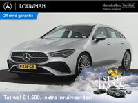 Occasion Mercedes CLA180 Shooting Brake AMG line 136 PK (100 kW) 2023 Iridiumzilver metaalkleur (grijs metallic) Stationwagen