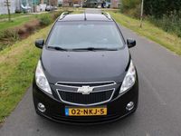 Occasion Chevrolet Spark LS 68 PK (50 kW) 2010 Zwart, metallic lak Hatchback