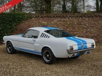 tweedehands Ford Mustang GT PRICE REDUCTION! 289 V8 Fastback "Bare metall" restored and mechanically rebuilt, Modern equivalent of Wimbledon White with a black leather interior with hand-stitched Shelby logo, Stunning colour combination, Individual tribute to the 350